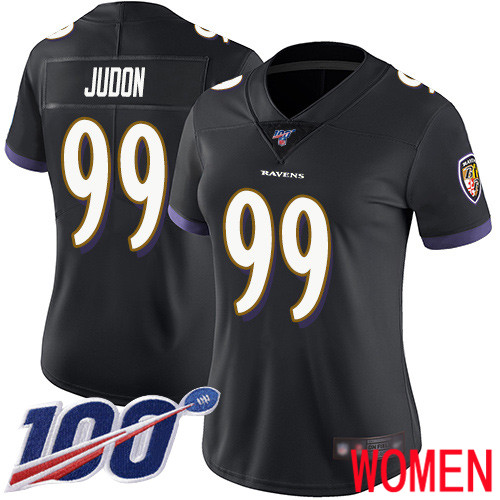 Baltimore Ravens Limited Black Women Matt Judon Alternate Jersey NFL Football #99 100th Season Vapor Untouchable